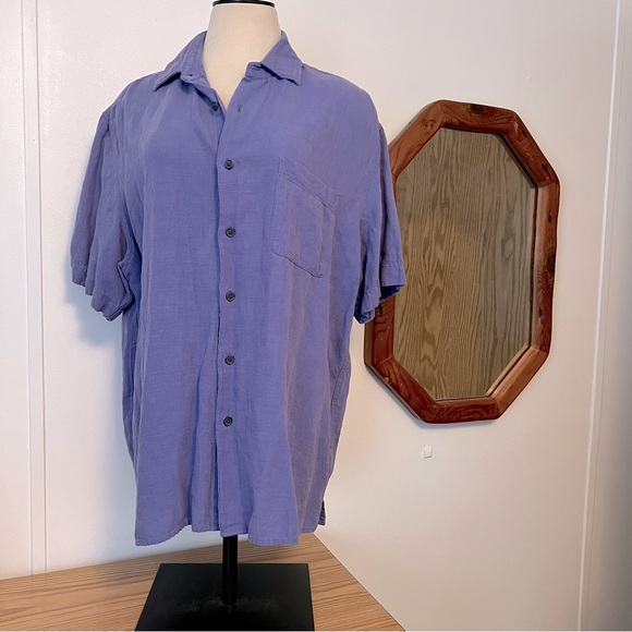 Tasso Elba Other - Tasso Elba “Island” silk and linen shirt